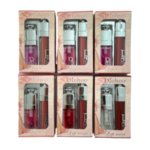 ست رژ و برق لب دروهو